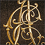 Embroidery of initials